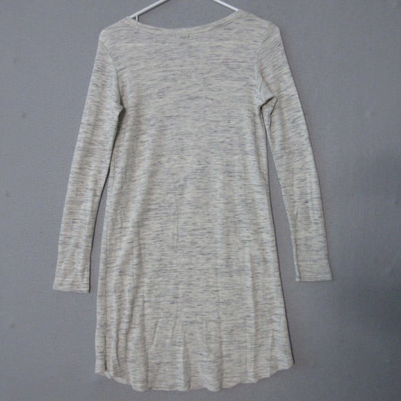 Aerie Waffle Knit Thermal‎ Sleep Shirt HOT COCOA FIRESIDE NAPS - Picture 8 of 10